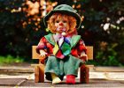 Docka som clown